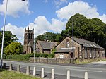 St Nicholas' and old schoolhouse, Halewood Green - geograph.org.uk - 40389